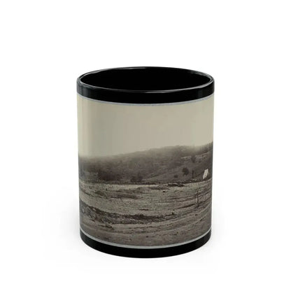 Battle-Field Of Gettysburg. Culp's Hill (U.S. Civil War) Black Coffee Mug 11oz - Go Mug Yourself