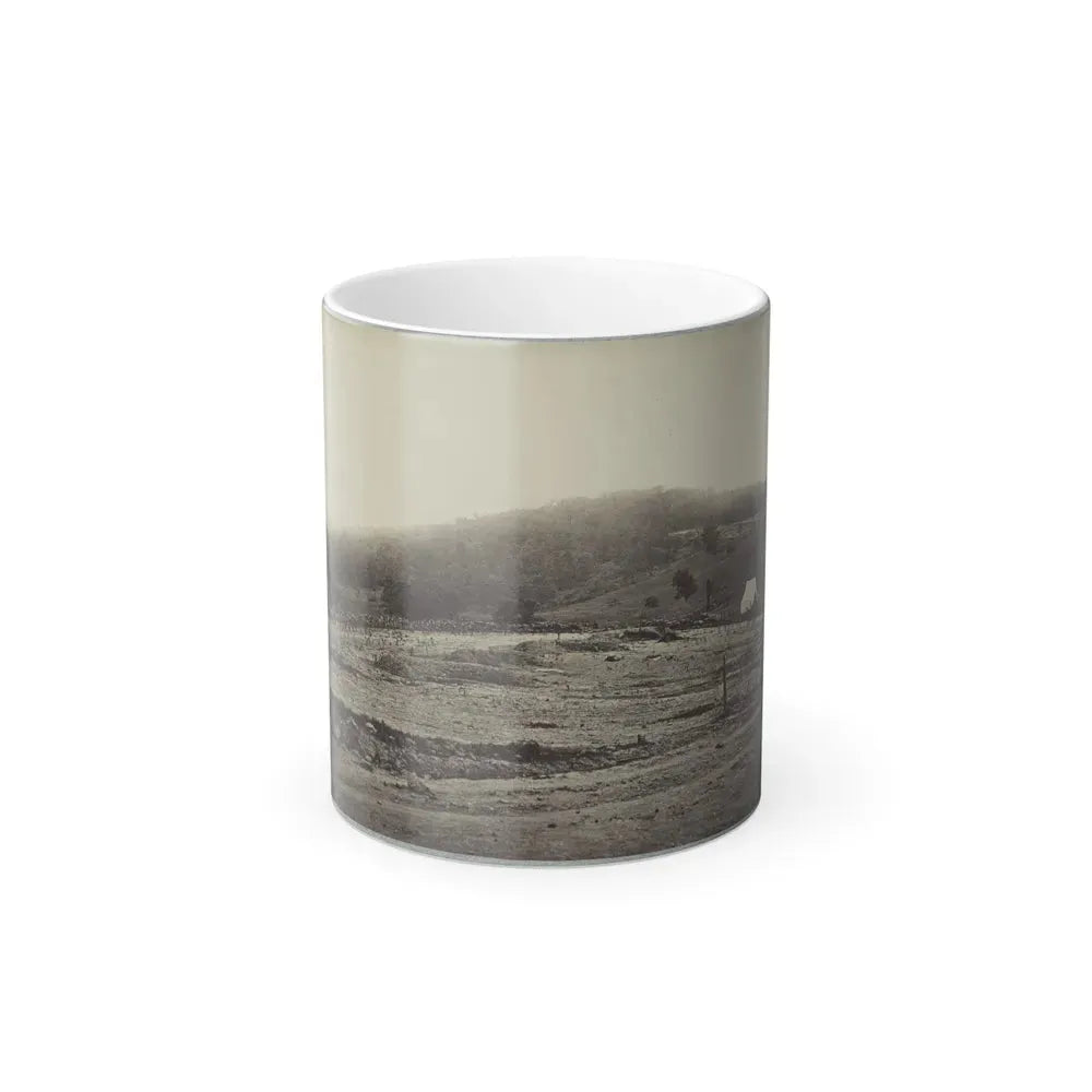 Battle-Field of Gettysburg. Culp's Hill (U.S. Civil War) Color Changing Coffee Mug 11oz Default Title 11oz - Go Mug Yourself