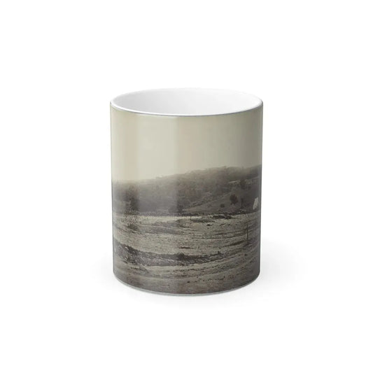 Battle-Field of Gettysburg. Culp's Hill (U.S. Civil War) Color Changing Coffee Mug 11oz Default Title 11oz - Go Mug Yourself