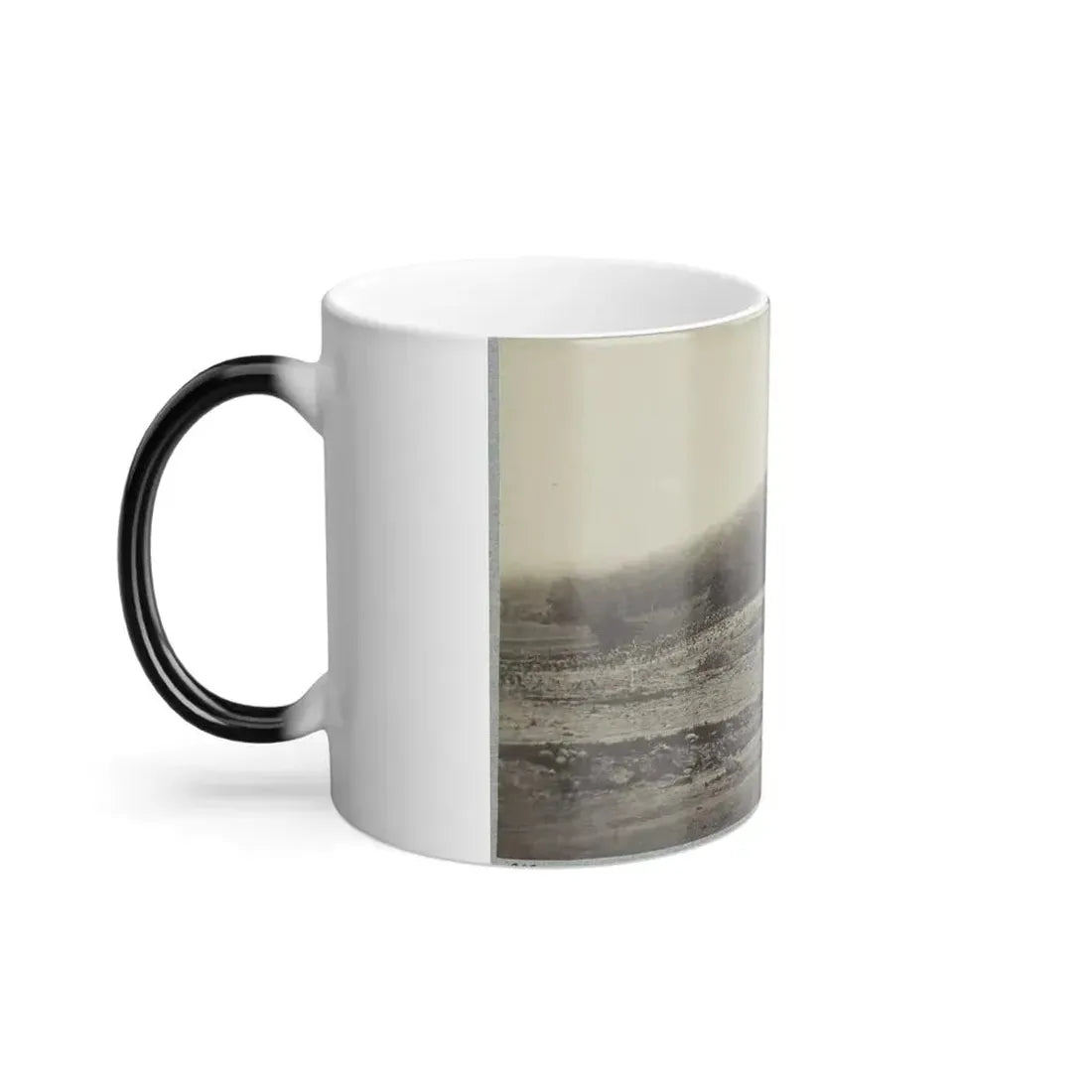 Battle-Field of Gettysburg. Culp's Hill (U.S. Civil War) Color Changing Coffee Mug 11oz - Go Mug Yourself