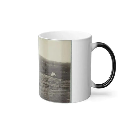 Battle-Field of Gettysburg. Culp's Hill (U.S. Civil War) Color Changing Coffee Mug 11oz - Go Mug Yourself