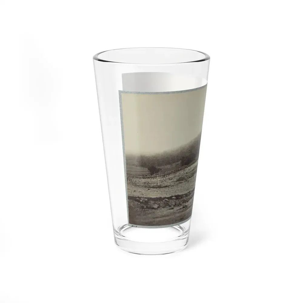 Battle-Field Of Gettysburg. Culp's Hill (U.S. Civil War) Pint Glass 16oz - Go Mug Yourself