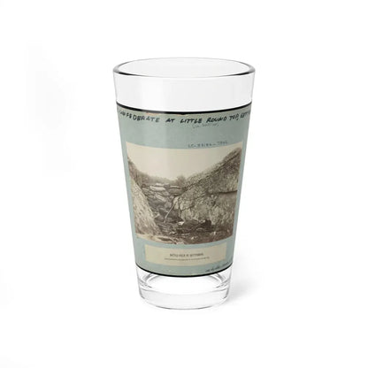 Battle-Field Of Gettysburg--Dead Confederate Sharpshooter At Foot Of Little Round Top I.E., Devil's Den (U.S. Civil War) Pint Glass 16oz 16oz - Go Mug Yourself