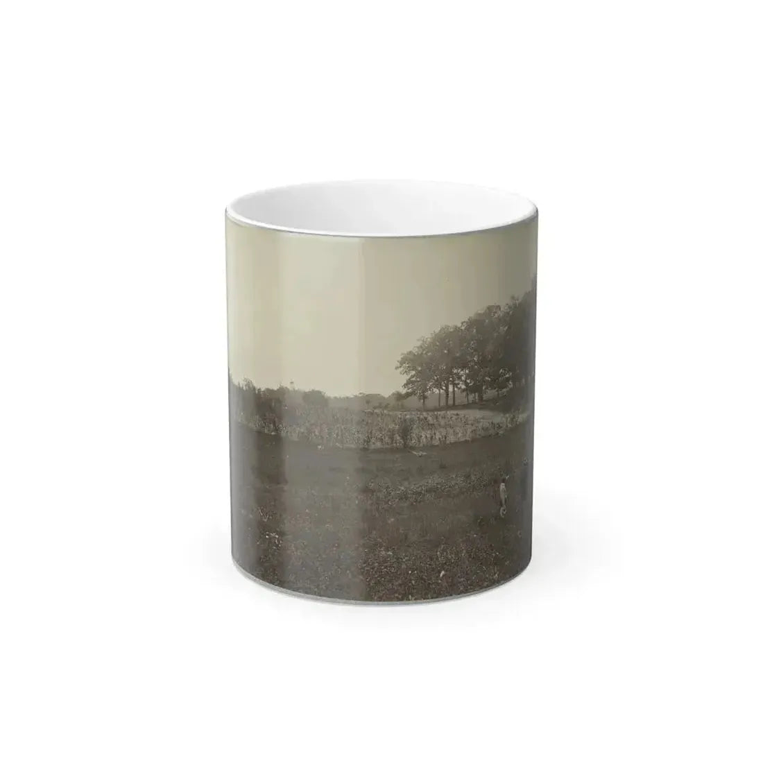 Battle-Field of Gettysburg. Scene of General Reynold's Death (U.S. Civil War) Color Changing Coffee Mug 11oz Default Title 11oz - Go Mug Yourself