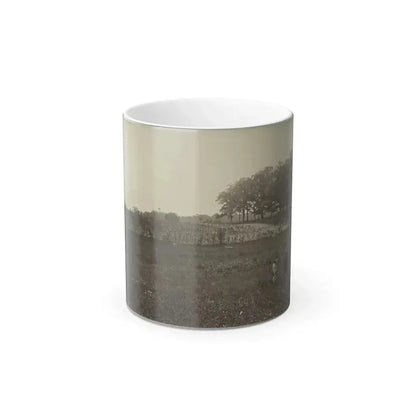 Battle-Field of Gettysburg. Scene of General Reynold's Death (U.S. Civil War) Color Changing Coffee Mug 11oz Default Title 11oz - Go Mug Yourself