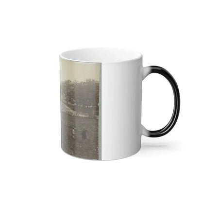 Battle-Field of Gettysburg. Scene of General Reynold's Death (U.S. Civil War) Color Changing Coffee Mug 11oz - Go Mug Yourself