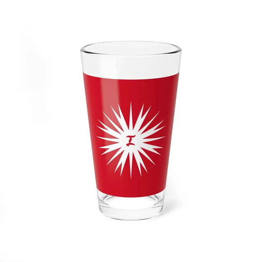 Battle Flag of Tagalog Republic (Philippines) Pint Glass 16oz 16oz - Go Mug Yourself