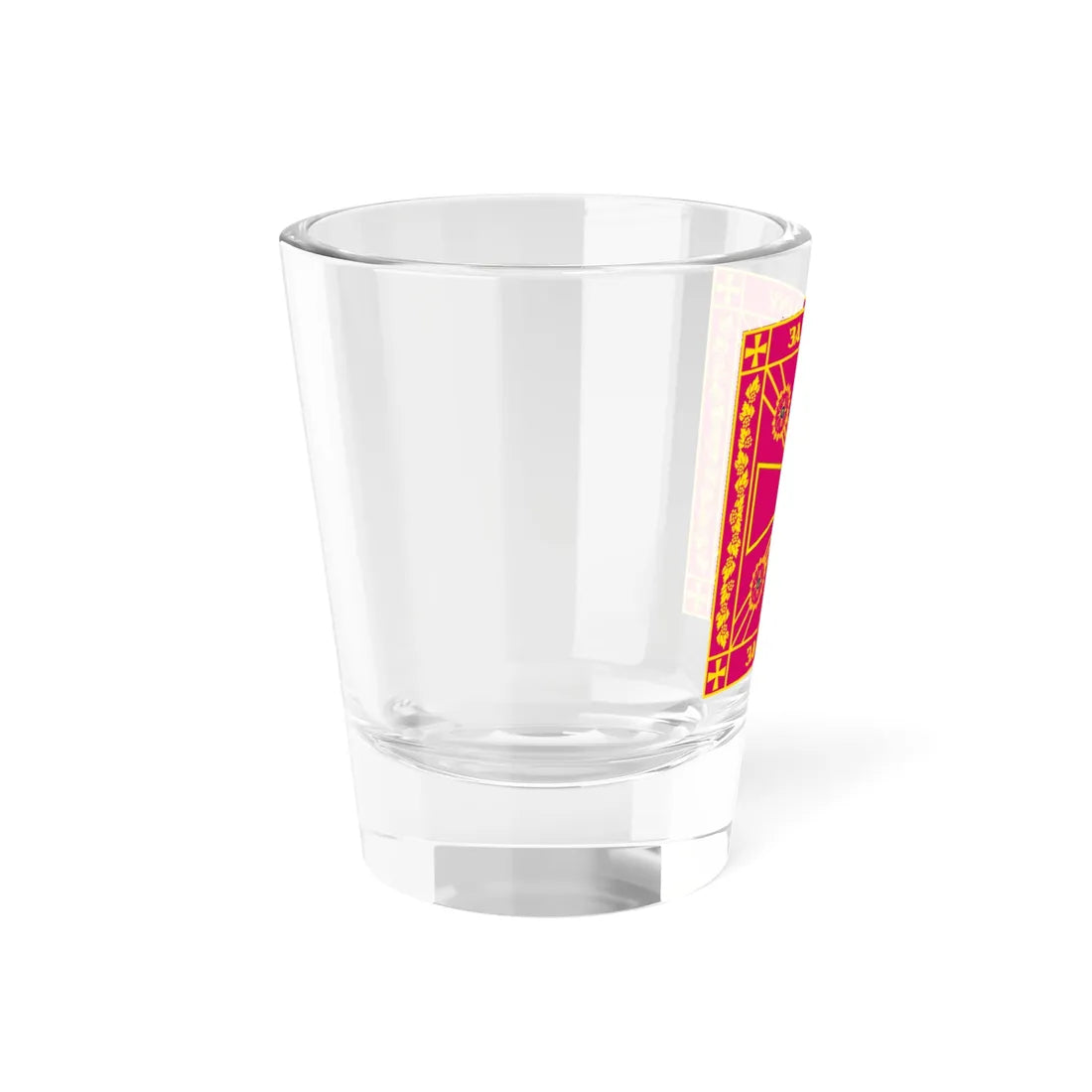 Battle flag of the military unit of the Armed Forces of Ukraine Obverse (Ukraine) Shot Glass 1.5oz - Go Mug Yourself