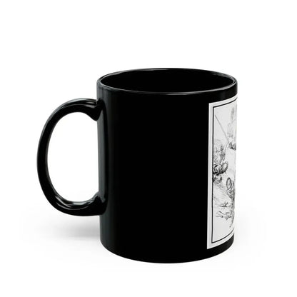 Battle Illustration - Black Coffee Mug - Go Mug Yourself