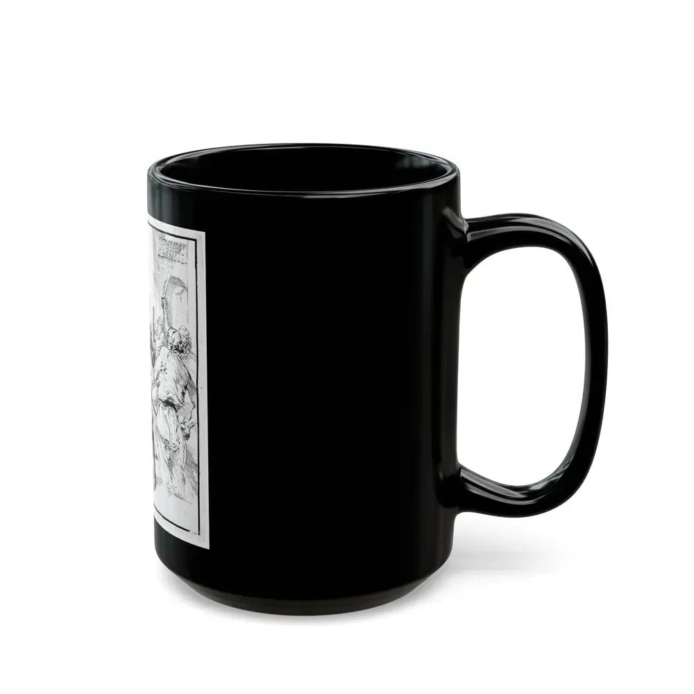 Battle Illustration - Black Coffee Mug - Go Mug Yourself