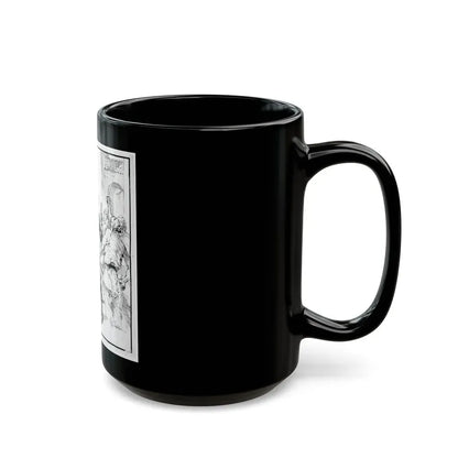Battle Illustration - Black Coffee Mug - Go Mug Yourself