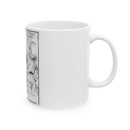 Battle Illustration - White Coffee Mug - Go Mug Yourself