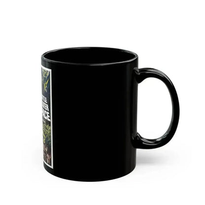 BATTLE IN OUTER SPACE 1959 Movie Poster - Black Coffee Mug - Go Mug Yourself