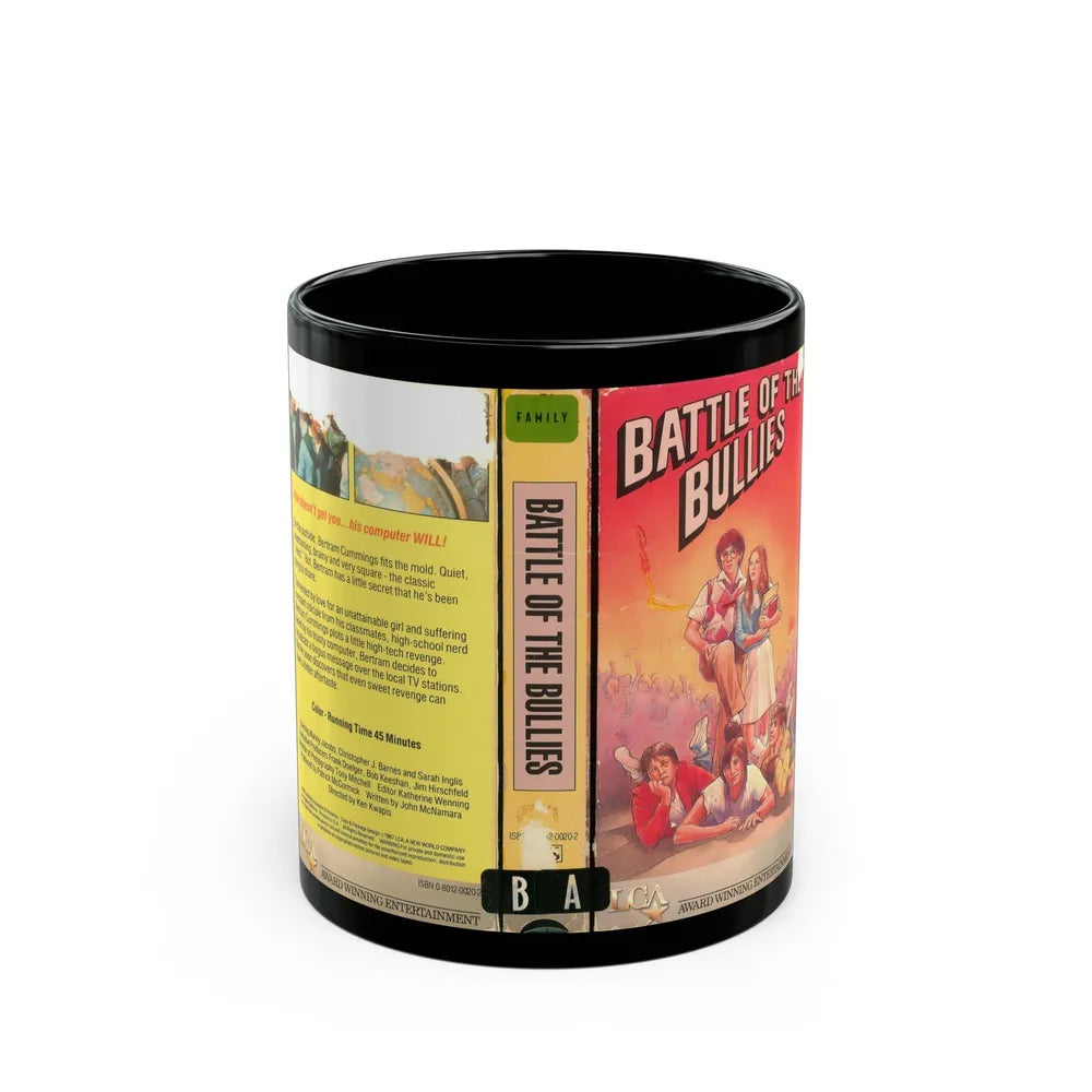 BATTLE OF THE BULLIES (VHS COVER) - Black Coffee Mug-11oz-Go Mug Yourself