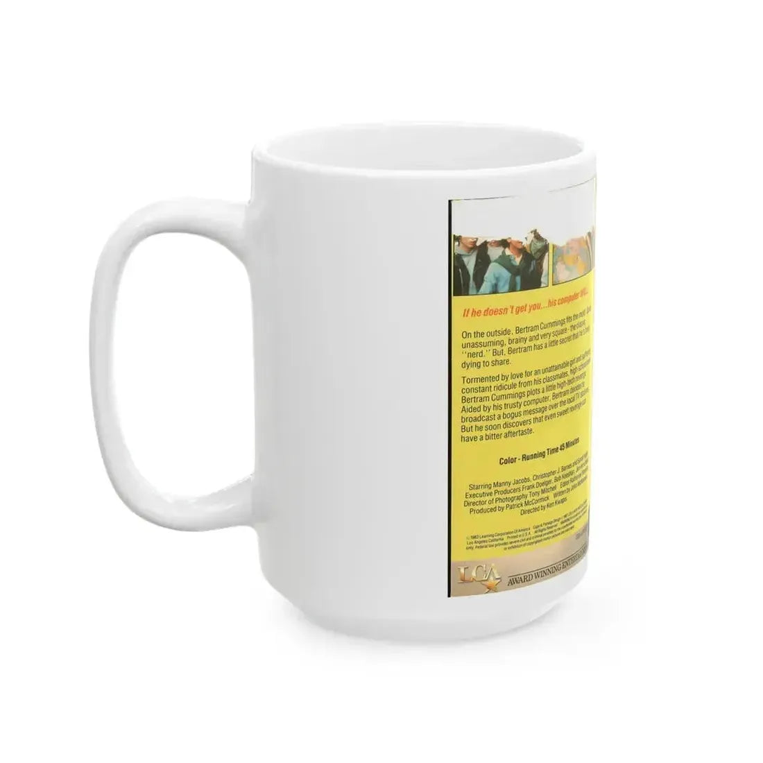 BATTLE OF THE BULLIES (VHS COVER) - White Coffee Mug - Go Mug Yourself