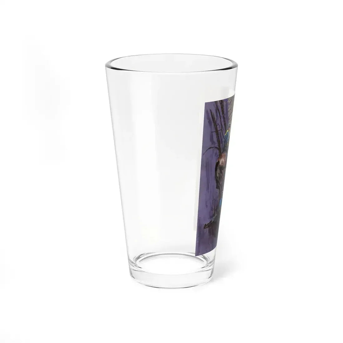 Battle Scene Illustration (Hearst, c. 1960s) (Magazine Illustration) Pint Glass 16oz - Go Mug Yourself