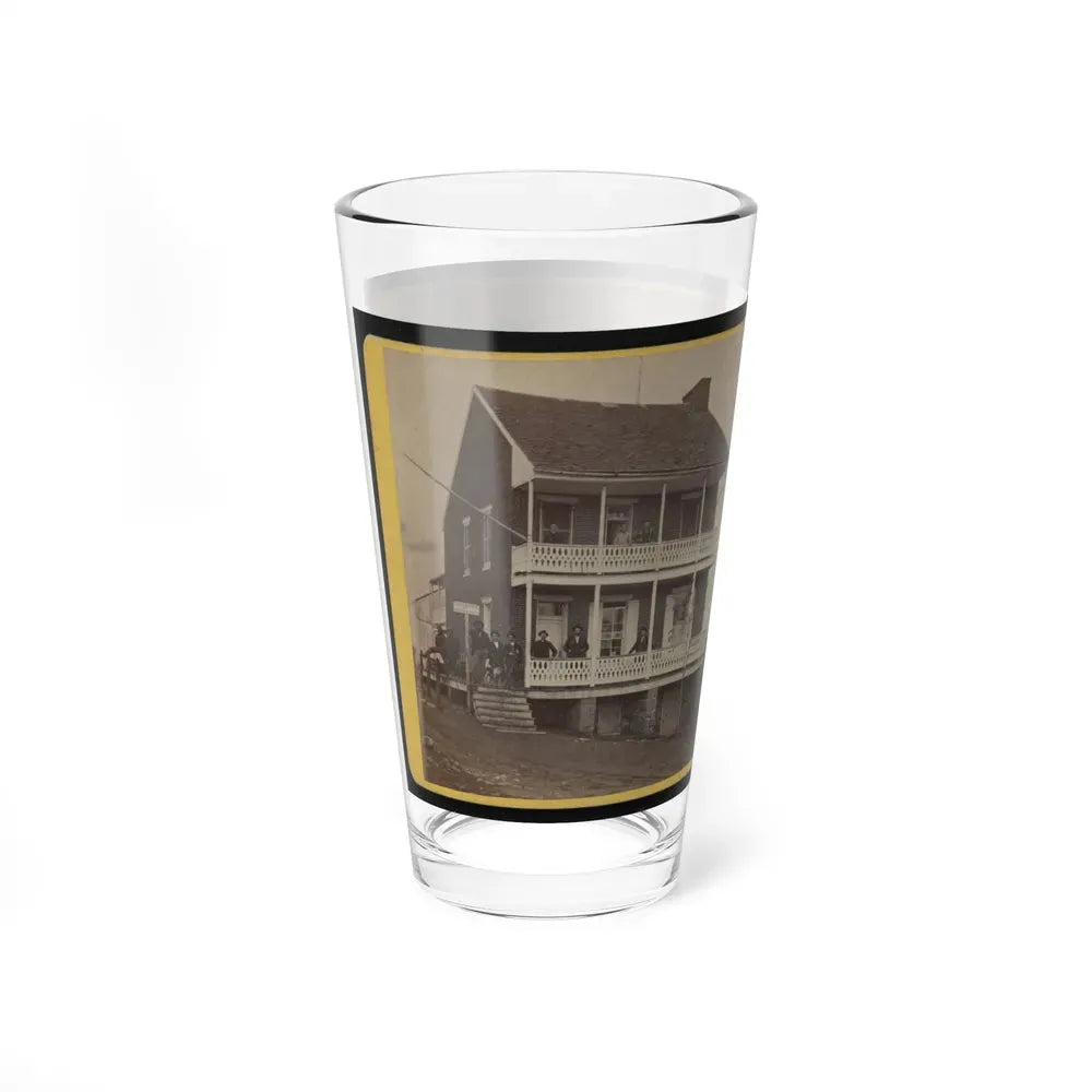 Battlefield Hotel, The Outer Post Of Sharp Shooters (U.S. Civil War) Pint Glass 16oz - Go Mug Yourself