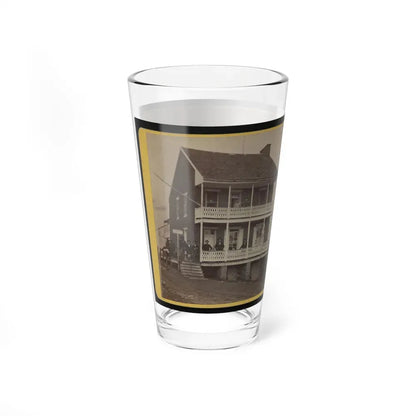 Battlefield Hotel, The Outer Post Of Sharp Shooters (U.S. Civil War) Pint Glass 16oz - Go Mug Yourself