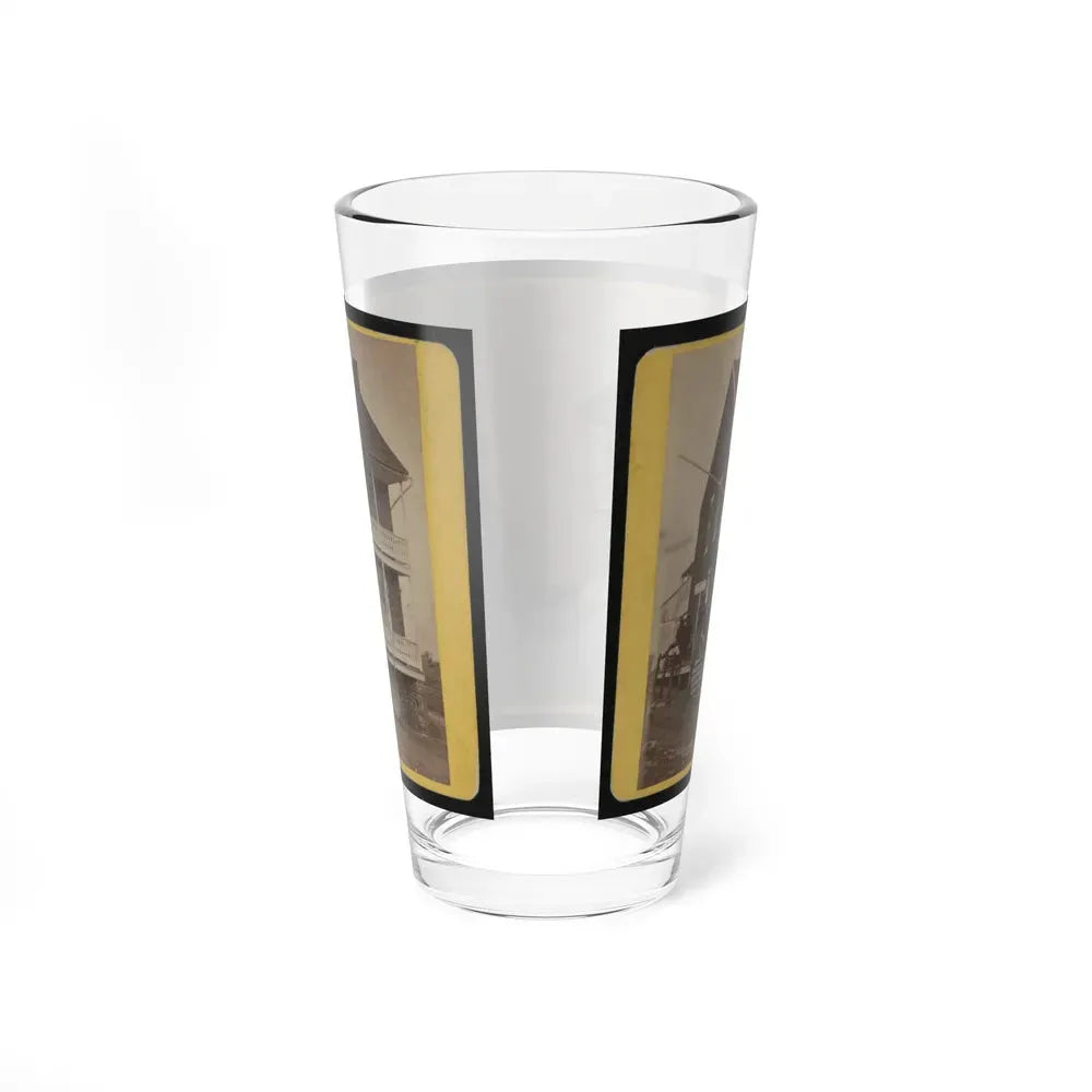 Battlefield Hotel, The Outer Post Of Sharp Shooters (U.S. Civil War) Pint Glass 16oz - Go Mug Yourself