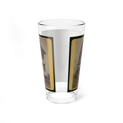 Battlefield Hotel, The Outer Post Of Sharp Shooters (U.S. Civil War) Pint Glass 16oz - Go Mug Yourself