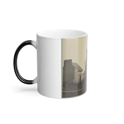 Battlefield of Bull Run, Lewis' House (U.S. Civil War) Color Changing Coffee Mug 11oz - Go Mug Yourself