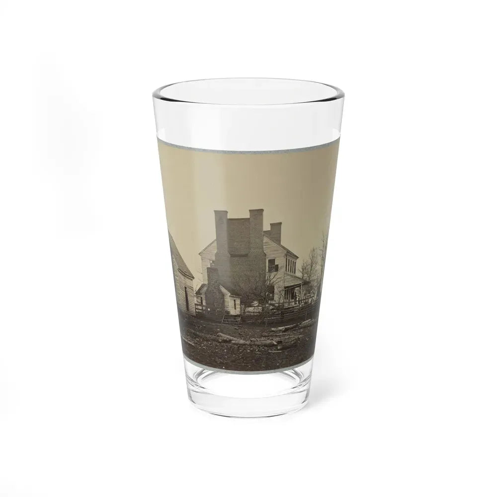 Battlefield Of Bull Run, Lewis' House (U.S. Civil War) Pint Glass 16oz 16oz - Go Mug Yourself