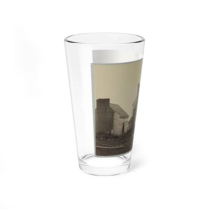 Battlefield Of Bull Run, Lewis' House (U.S. Civil War) Pint Glass 16oz - Go Mug Yourself