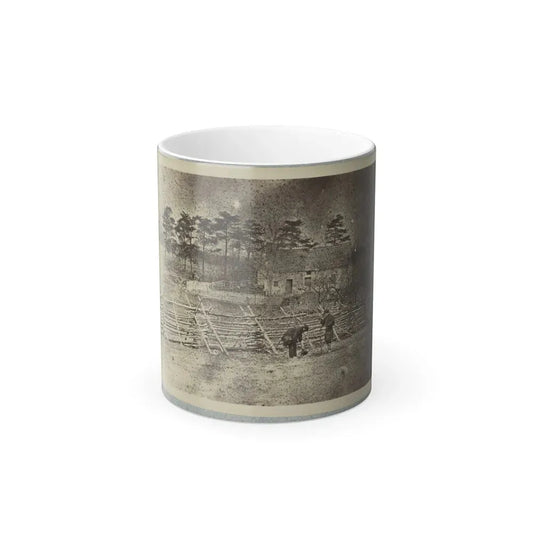Battlefield of Bull Run, Matthew's House (U.S. Civil War) Color Changing Coffee Mug 11oz Default Title 11oz - Go Mug Yourself