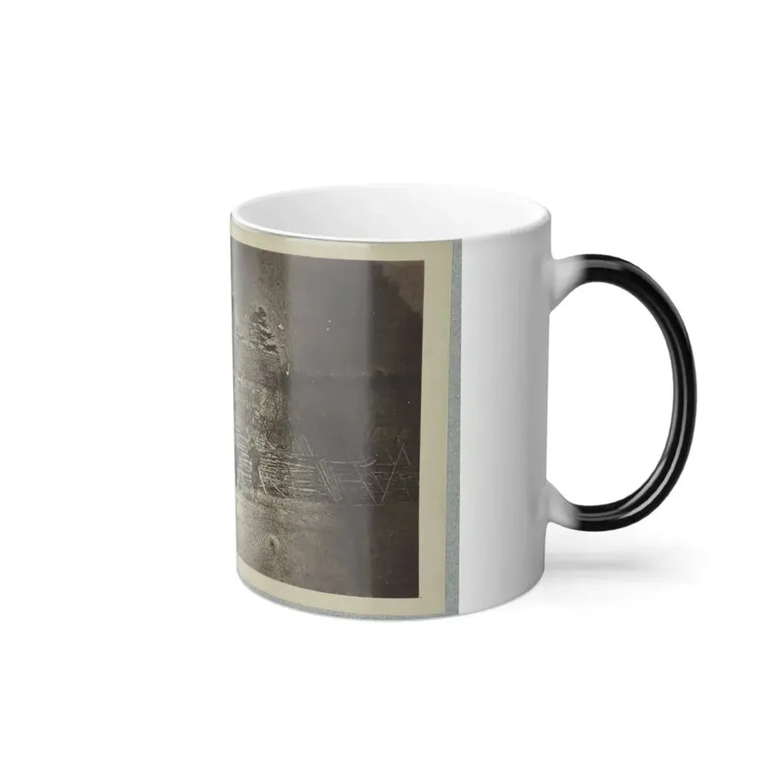 Battlefield of Bull Run, Matthew's House (U.S. Civil War) Color Changing Coffee Mug 11oz - Go Mug Yourself
