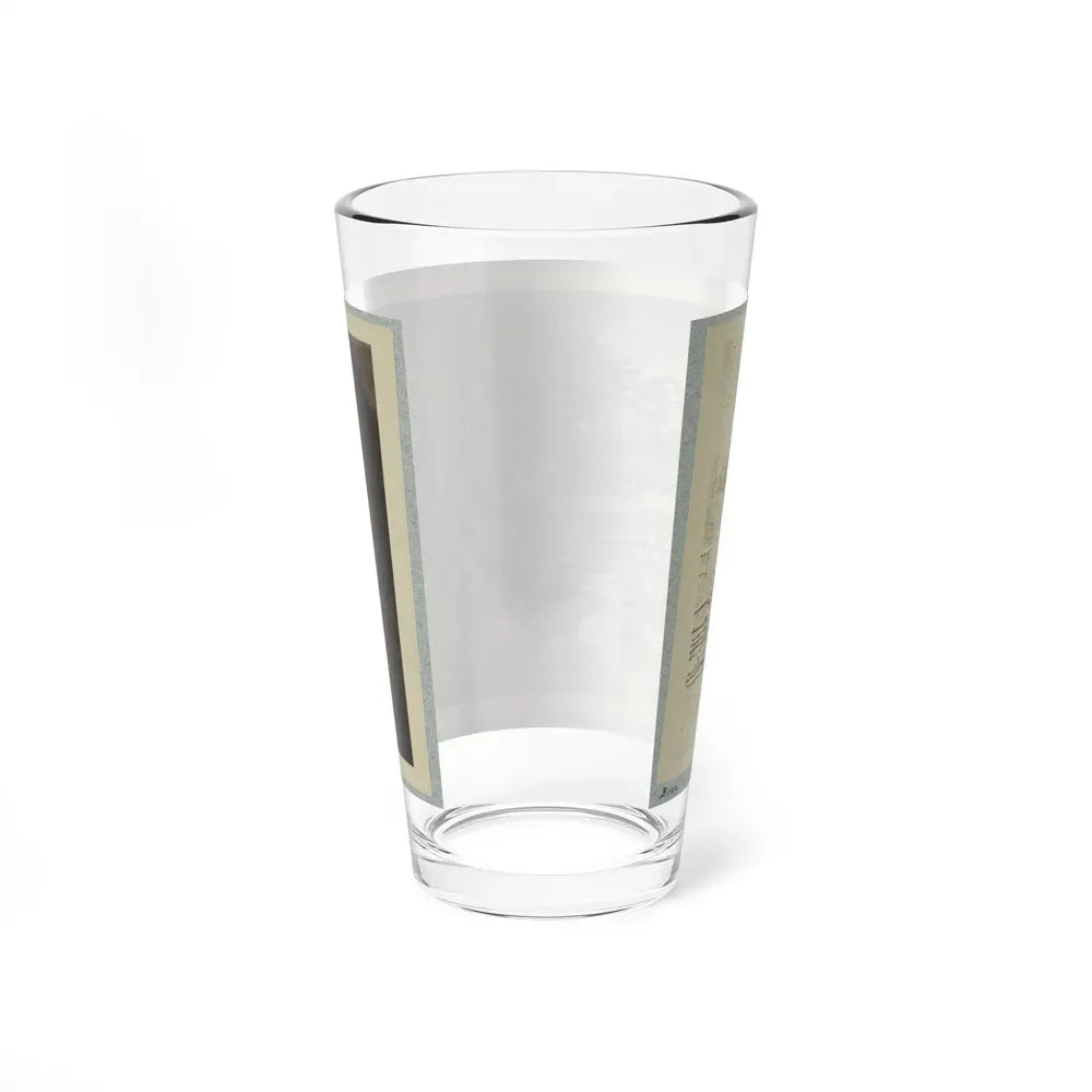 Battlefield Of Bull Run, Matthew's House (U.S. Civil War) Pint Glass 16oz - Go Mug Yourself