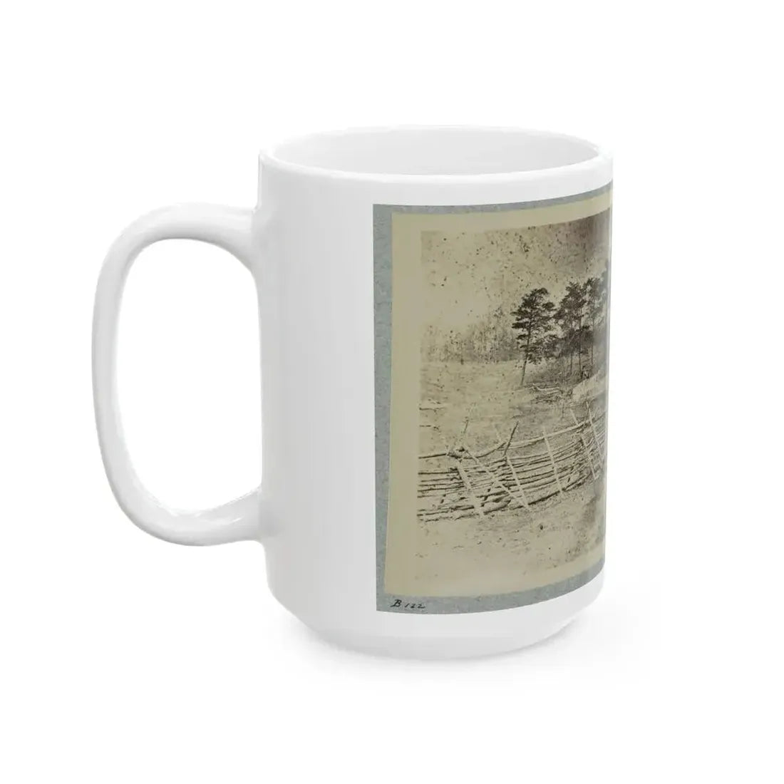 Battlefield Of Bull Run, Matthew's House (U.S. Civil War) White Coffee Mug - Go Mug Yourself
