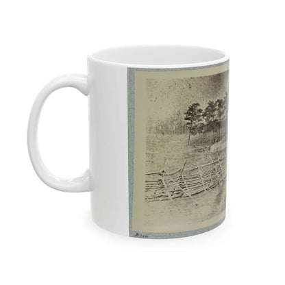 Battlefield Of Bull Run, Matthew's House (U.S. Civil War) White Coffee Mug-Go Mug Yourself