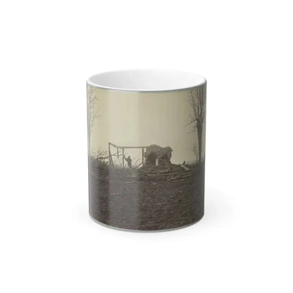 Battlefield of Bull Run, Ruins of Henry House (U.S. Civil War) Color Changing Coffee Mug 11oz Default Title 11oz - Go Mug Yourself