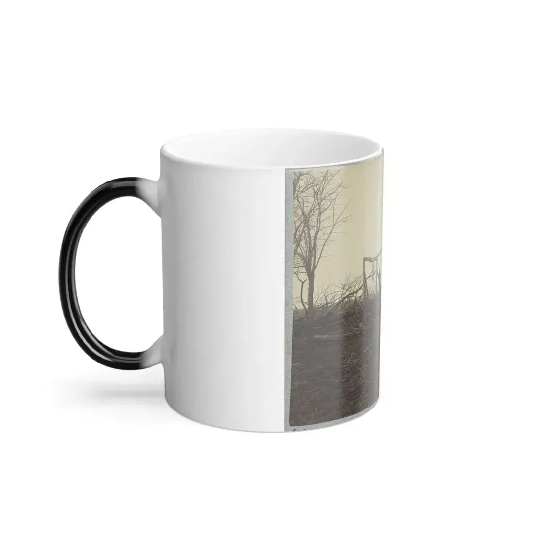 Battlefield of Bull Run, Ruins of Henry House (U.S. Civil War) Color Changing Coffee Mug 11oz - Go Mug Yourself