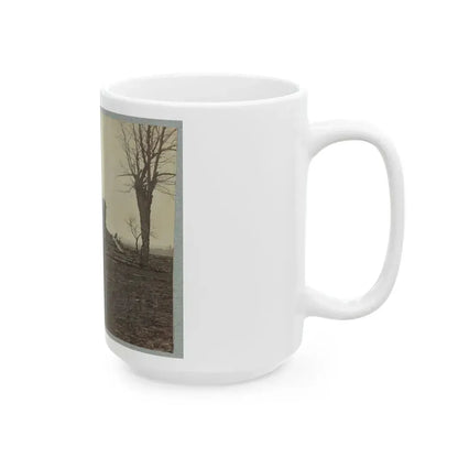 Battlefield Of Bull Run, Ruins Of Henry House (U.S. Civil War) White Coffee Mug - Go Mug Yourself