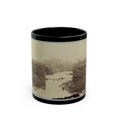 Battlefield Of Bull Run, Ruins Of The Stone Bridge 001 (U.S. Civil War) Black Coffee Mug 11oz - Go Mug Yourself