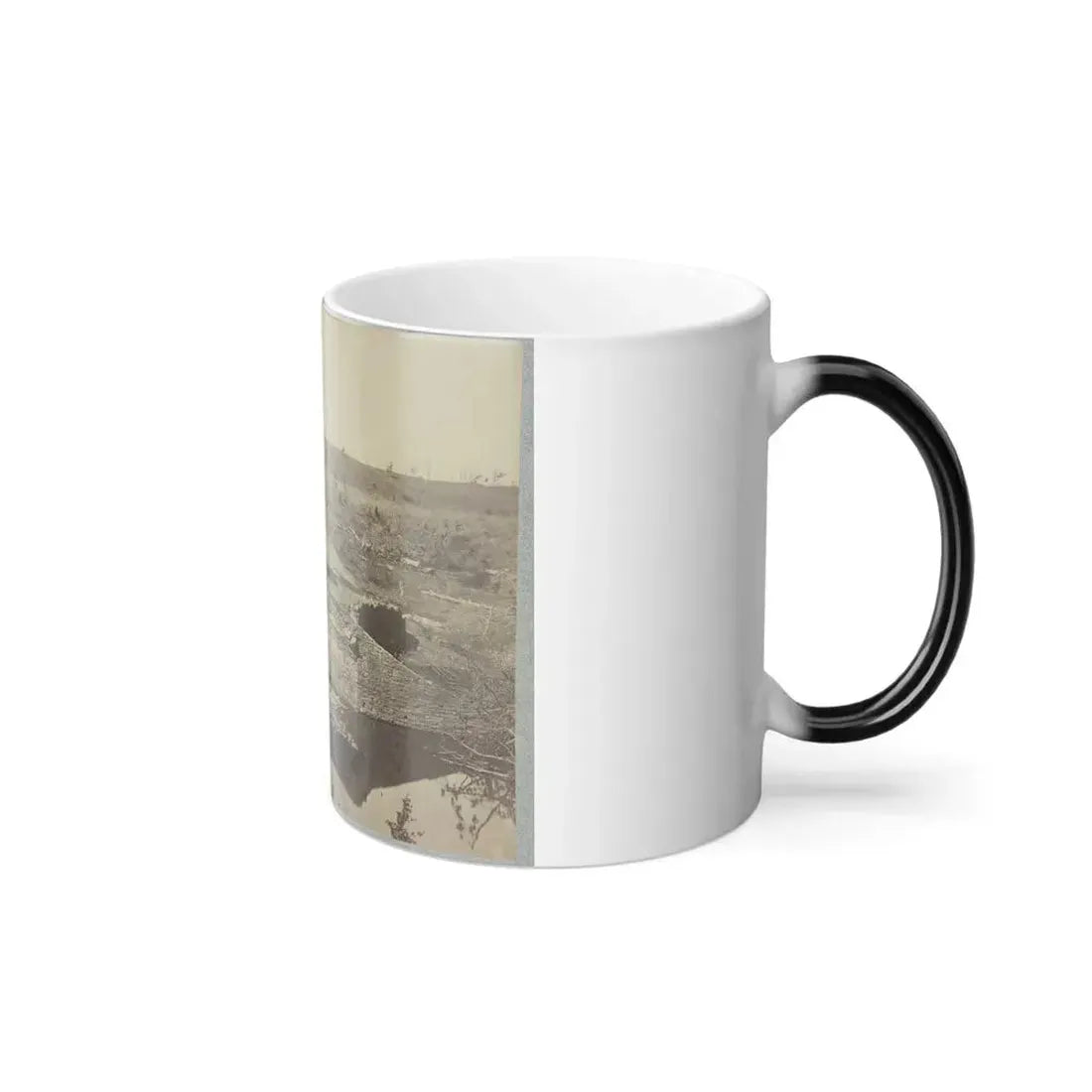 Battlefield of Bull Run, Ruins of the Stone Bridge (U.S. Civil War) Color Changing Coffee Mug 11oz - Go Mug Yourself