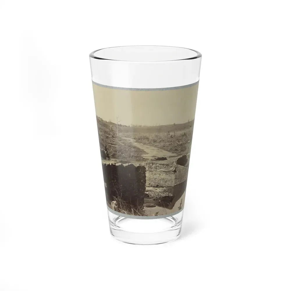 Battlefield Of Bull Run, Ruins Of The Stone Bridge (U.S. Civil War) Pint Glass 16oz 16oz - Go Mug Yourself
