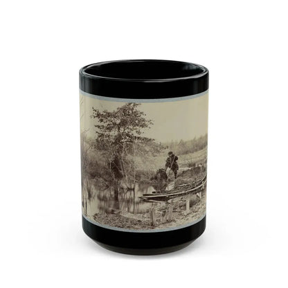 Battlefield Of Bull Run. Soldiers' Graves (U.S. Civil War) Black Coffee Mug 15oz - Go Mug Yourself