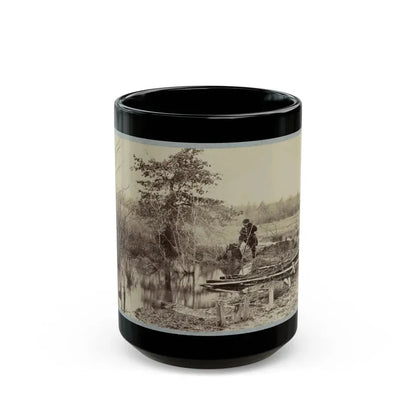 Battlefield Of Bull Run. Soldiers' Graves (U.S. Civil War) Black Coffee Mug 15oz - Go Mug Yourself