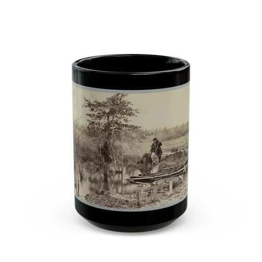 Battlefield Of Bull Run. Soldiers' Graves (U.S. Civil War) Black Coffee Mug 15oz - Go Mug Yourself