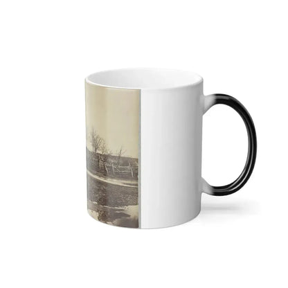 Battlefield of Bull Run. Stone House on Warrenton Pike(2) (U.S. Civil War) Color Changing Coffee Mug 11oz - Go Mug Yourself