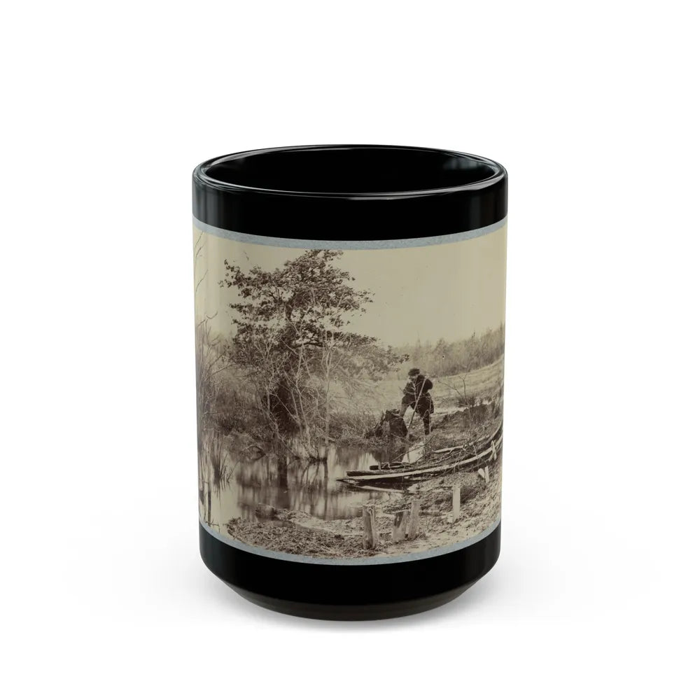 Battlefield Of Bull Run. Soldiers' Graves (U.S. Civil War) Black Coffee Mug-15oz-Go Mug Yourself