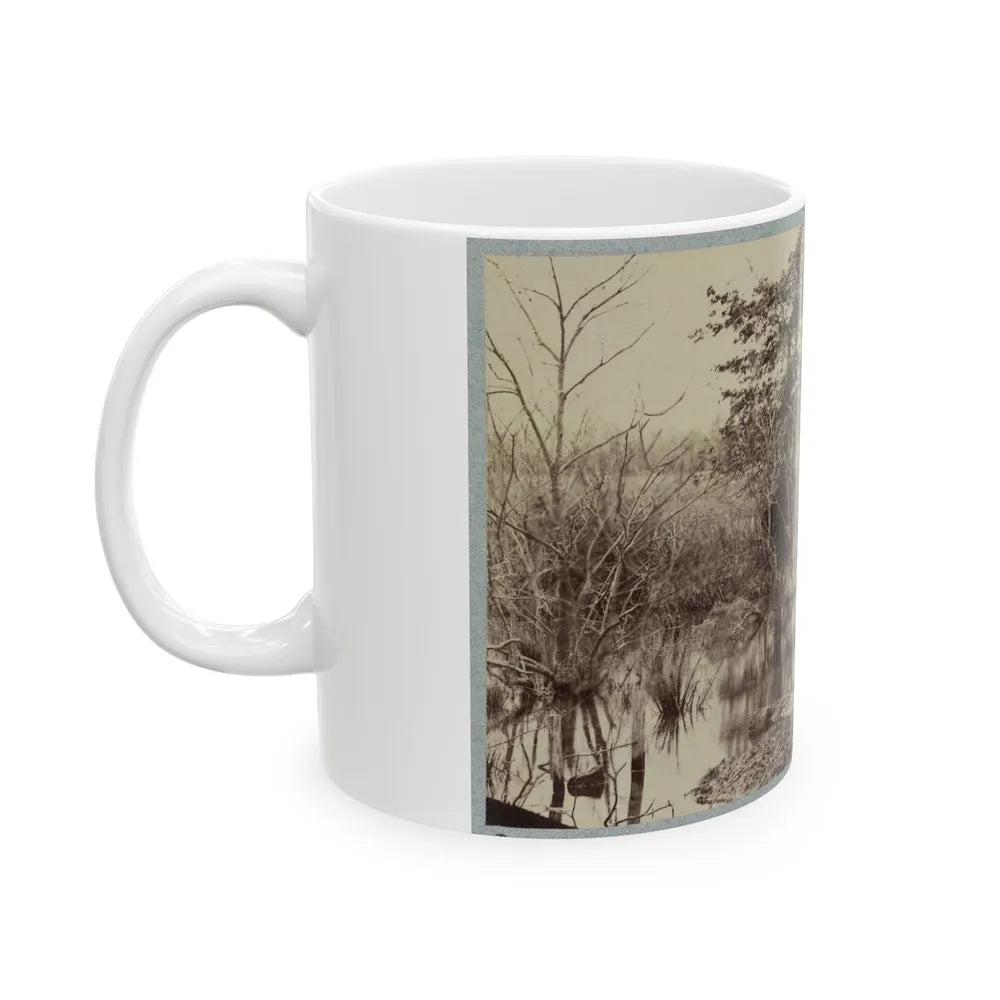 Battlefield Of Bull Run. Soldiers' Graves (U.S. Civil War) White Coffee Mug-Go Mug Yourself