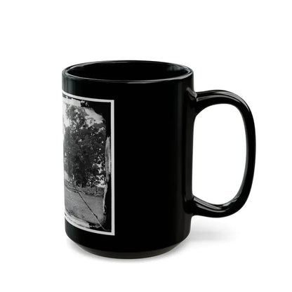 Battlefield Of Cedar Mountain House Riddled With Cannon Balls In Which Gen. Winder Was Killed (U.S. Civil War) Black Coffee Mug - Go Mug Yourself