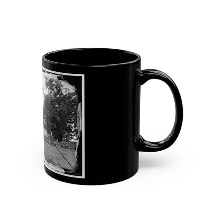 Battlefield Of Cedar Mountain House Riddled With Cannon Balls In Which Gen. Winder Was Killed (U.S. Civil War) Black Coffee Mug - Go Mug Yourself
