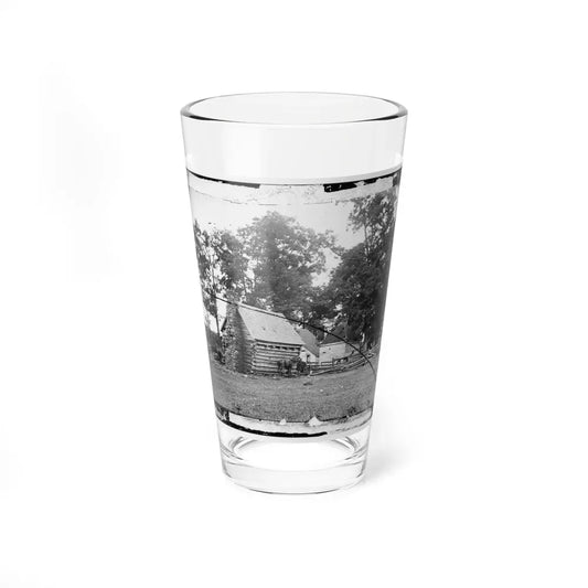 Battlefield Of Cedar Mountain House Riddled With Cannon Balls In Which Gen. Winder Was Killed (U.S. Civil War) Pint Glass 16oz 16oz - Go Mug Yourself