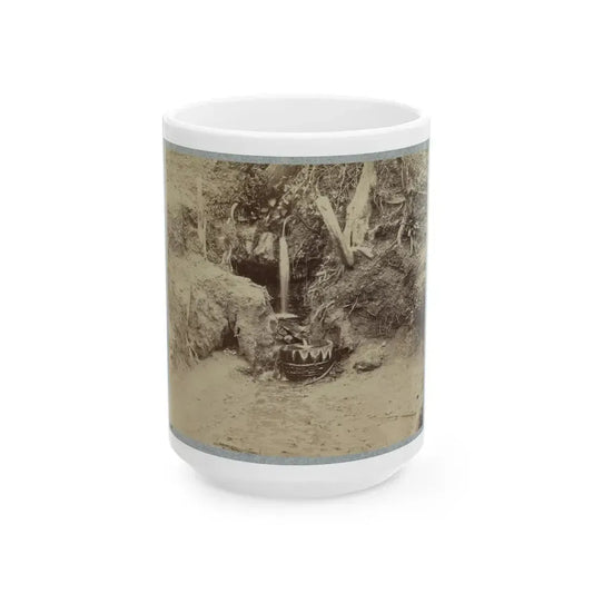Battlefield Of Chickasaw Bayou, Miss. The Poison Spring, February, 1864 (U.S. Civil War) White Coffee Mug 11oz - Go Mug Yourself