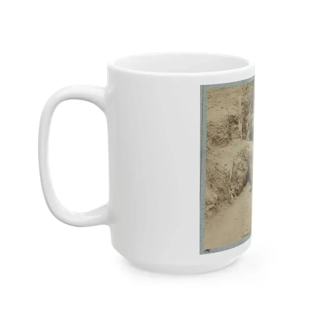 Battlefield Of Chickasaw Bayou, Miss. The Poison Spring, February, 1864 (U.S. Civil War) White Coffee Mug - Go Mug Yourself