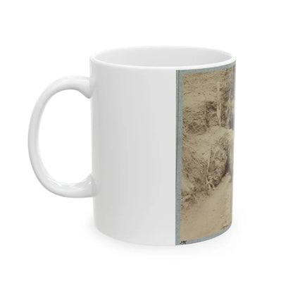 Battlefield Of Chickasaw Bayou, Miss. The Poison Spring, February, 1864 (U.S. Civil War) White Coffee Mug-Go Mug Yourself